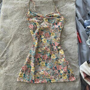 vintage style a line mini dress